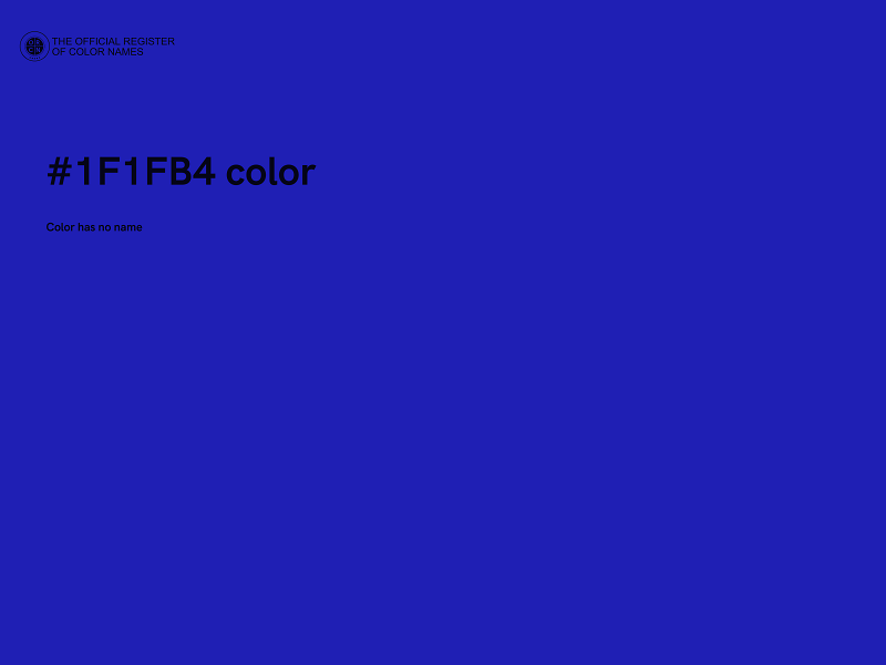 #1F1FB4 color image