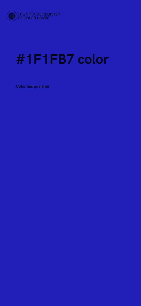 #1F1FB7 color image