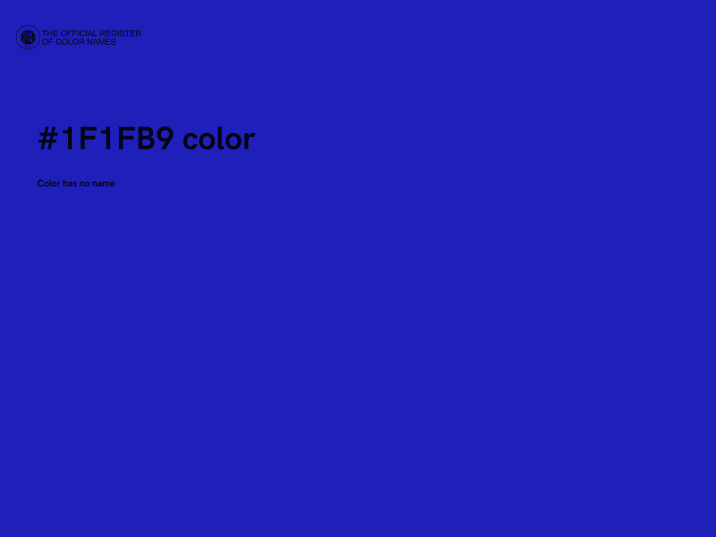 #1F1FB9 color image