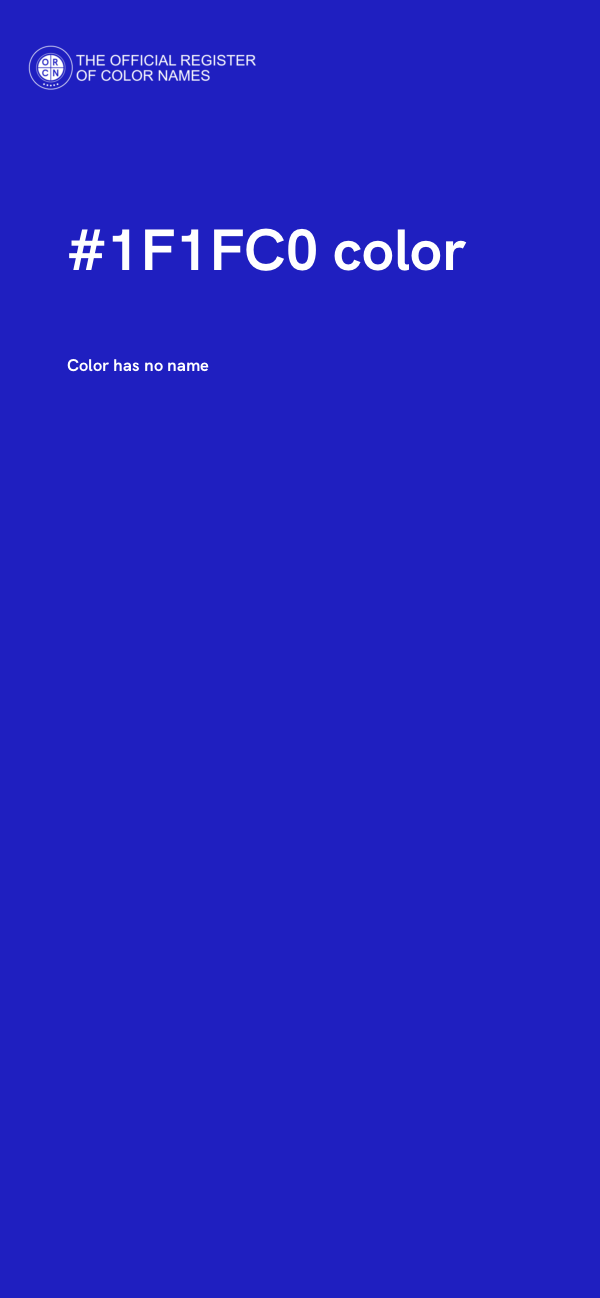 #1F1FC0 color image