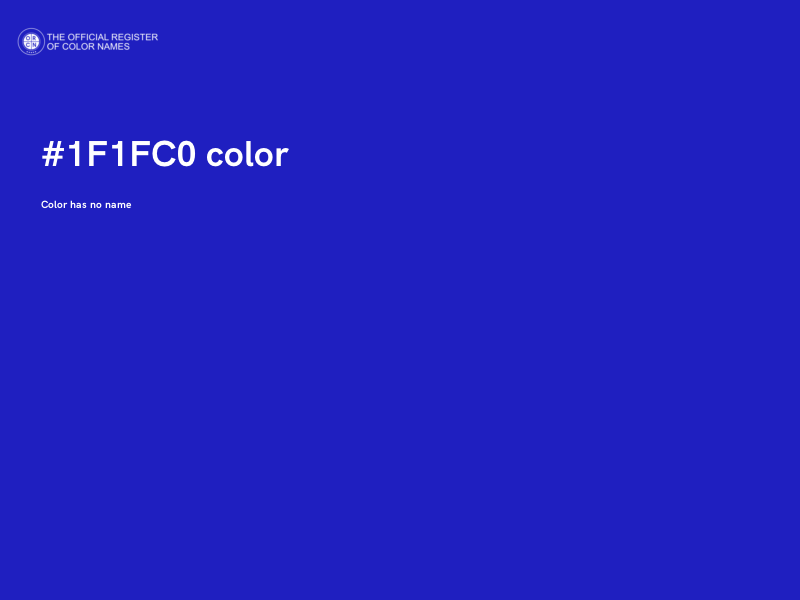 #1F1FC0 color image