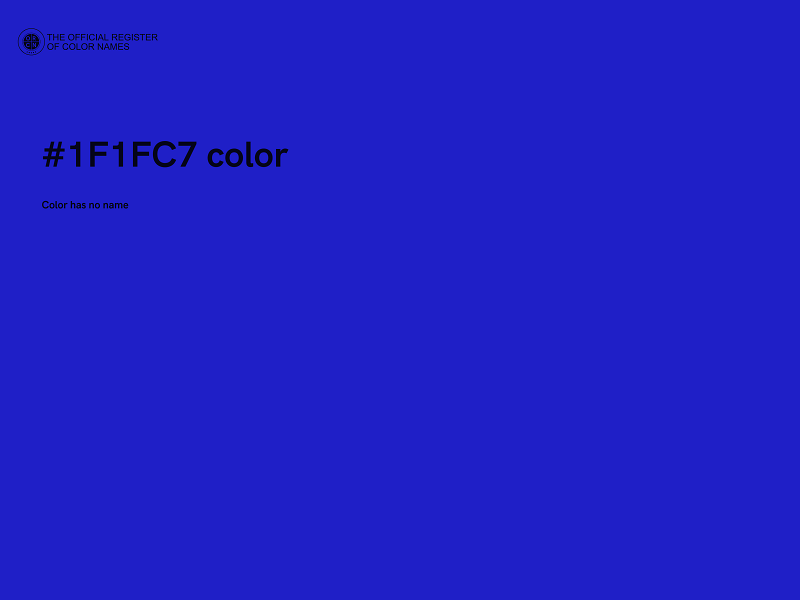 #1F1FC7 color image