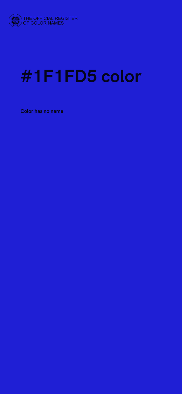 #1F1FD5 color image