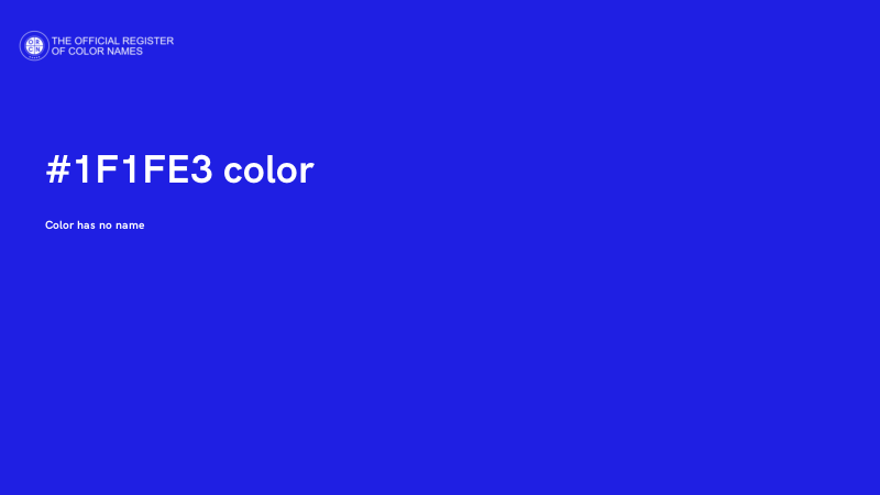 #1F1FE3 color image