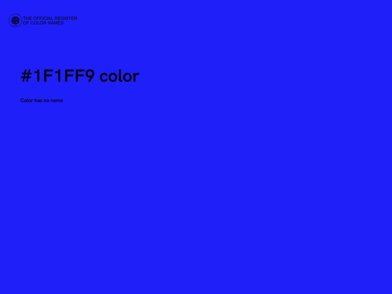 #1F1FF9 color image