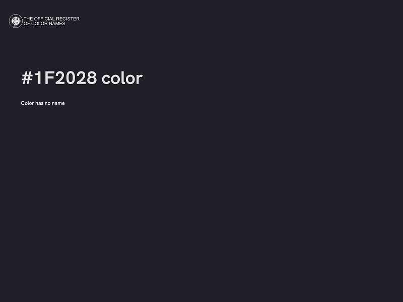 #1F2028 color image