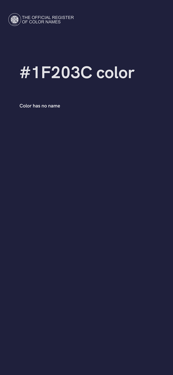 #1F203C color image
