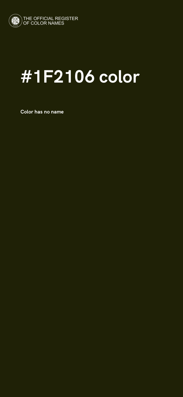 #1F2106 color image