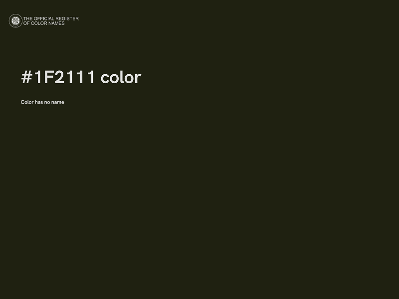 #1F2111 color image