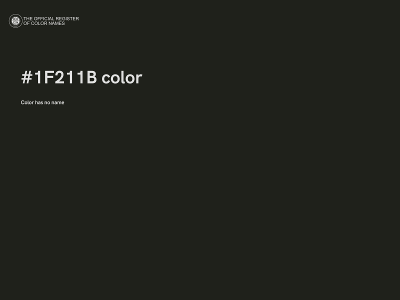 #1F211B color image