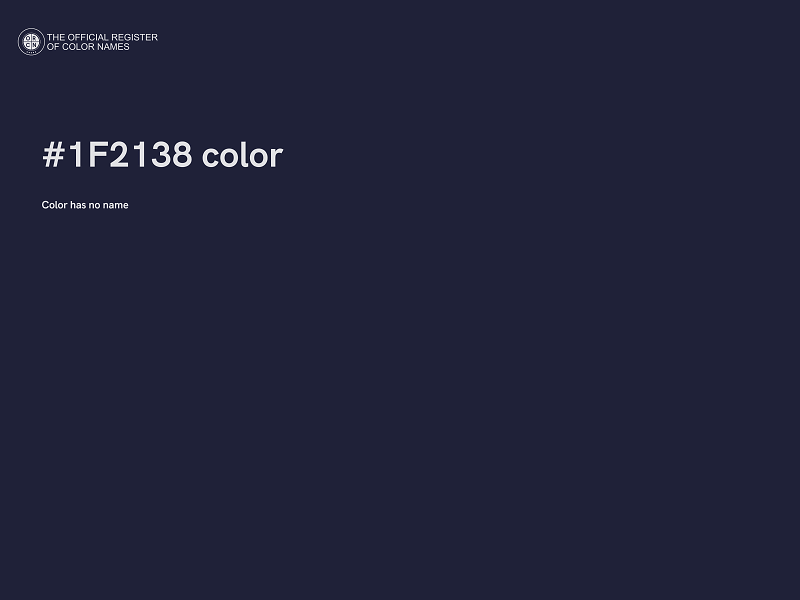 #1F2138 color image
