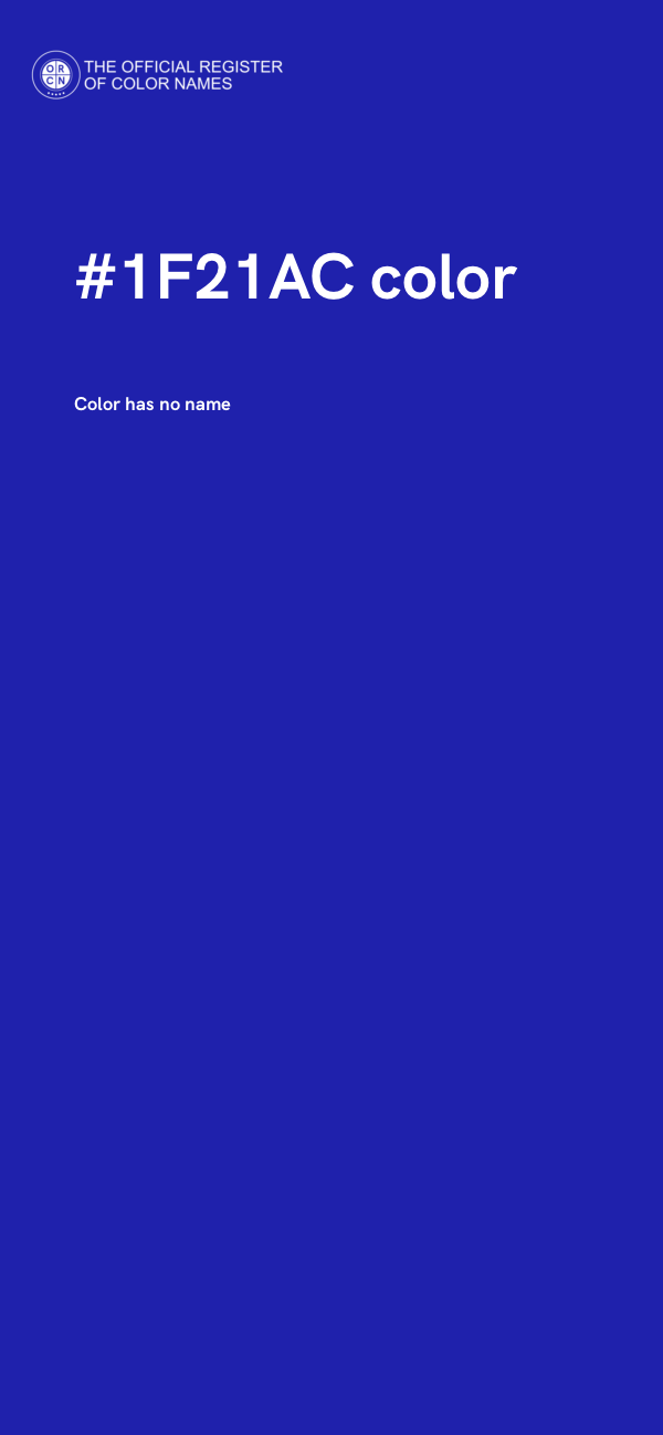 #1F21AC color image