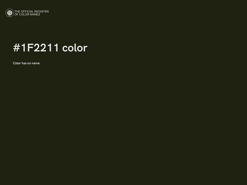 #1F2211 color image