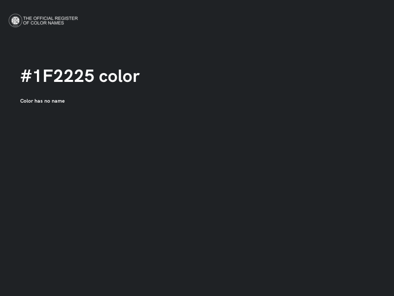 #1F2225 color image