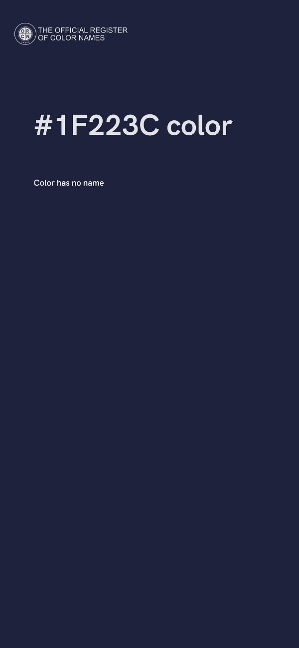 #1F223C color image