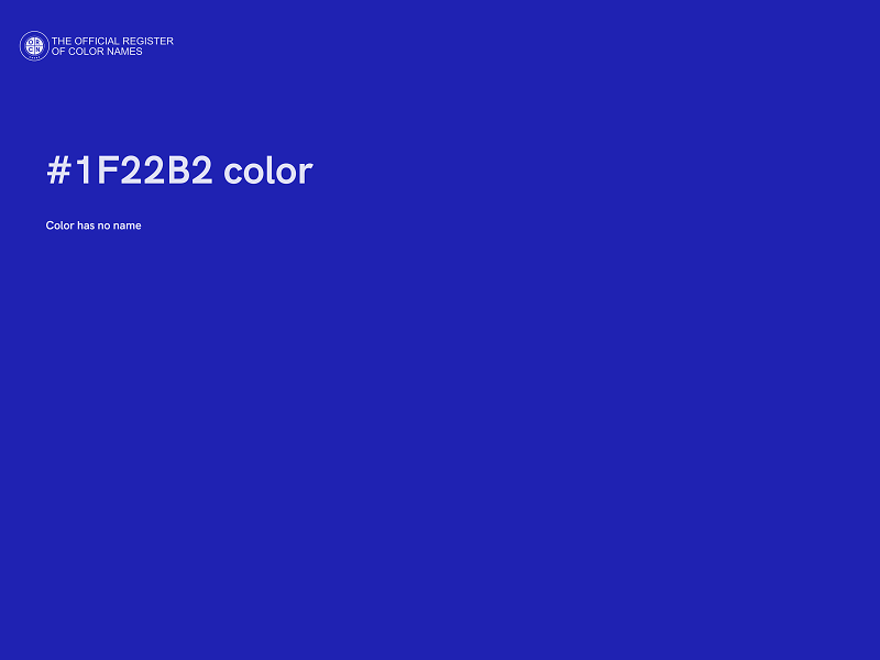 #1F22B2 color image
