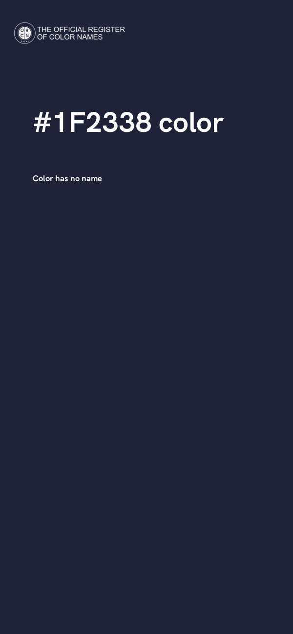 #1F2338 color image
