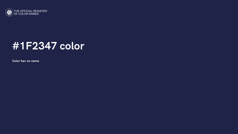 #1F2347 color image
