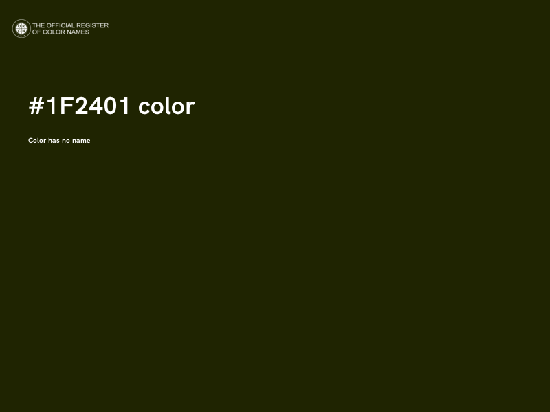 #1F2401 color image