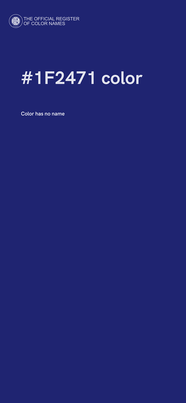 #1F2471 color image