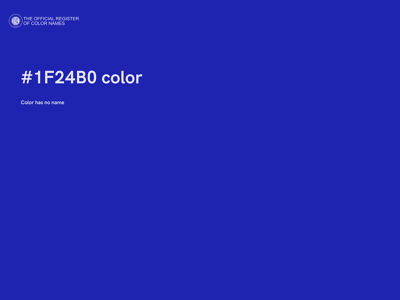 #1F24B0 color image