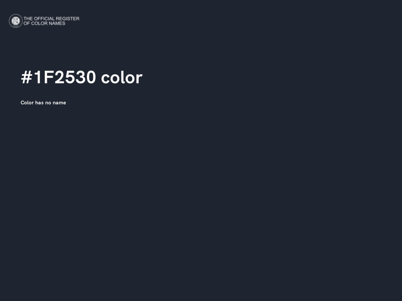 #1F2530 color image