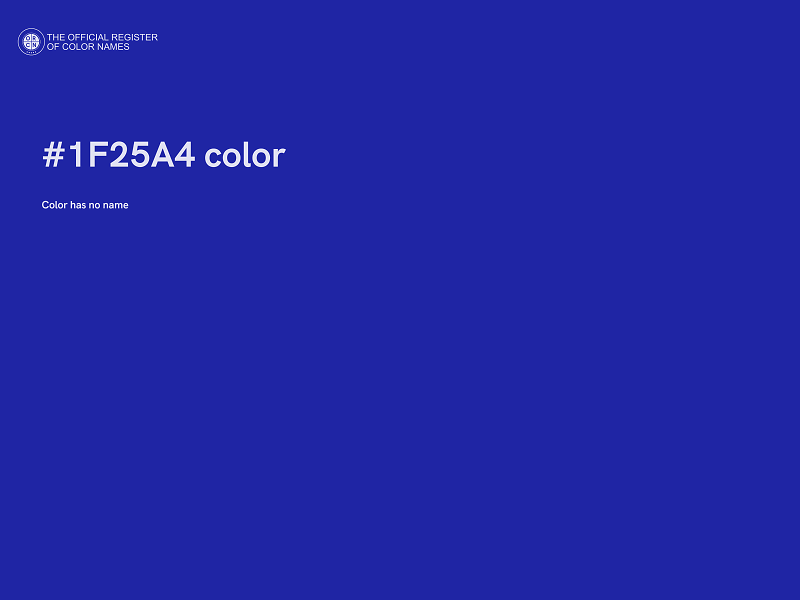 #1F25A4 color image