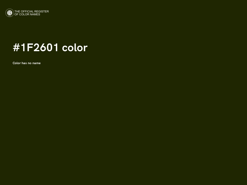 #1F2601 color image