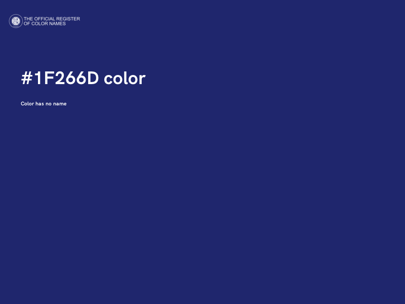 #1F266D color image