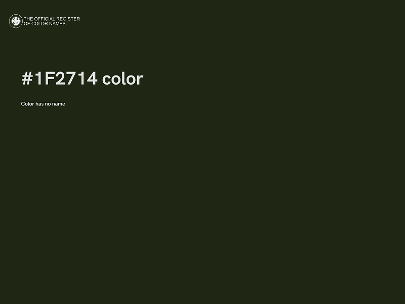 #1F2714 color image