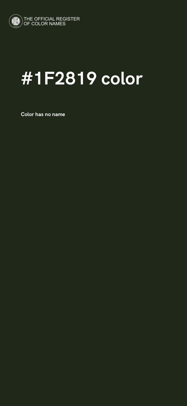 #1F2819 color image