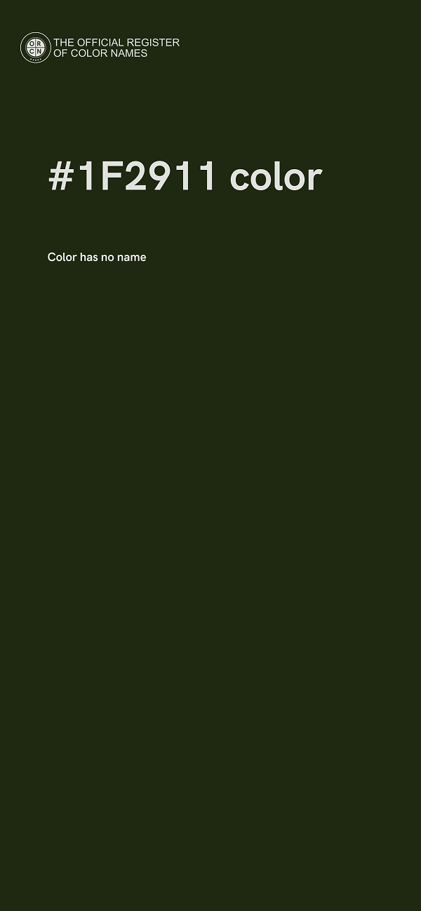 #1F2911 color image