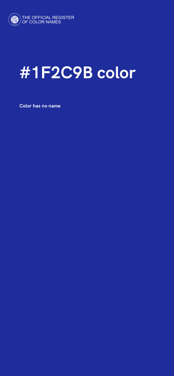 #1F2C9B color image