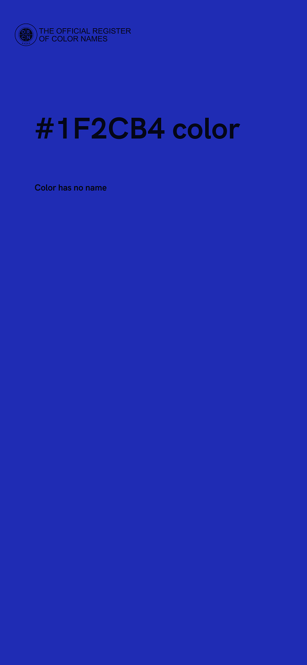 #1F2CB4 color image