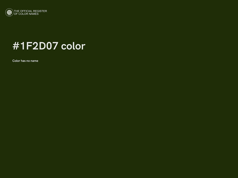 #1F2D07 color image