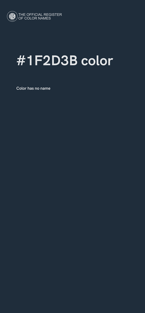 #1F2D3B color image