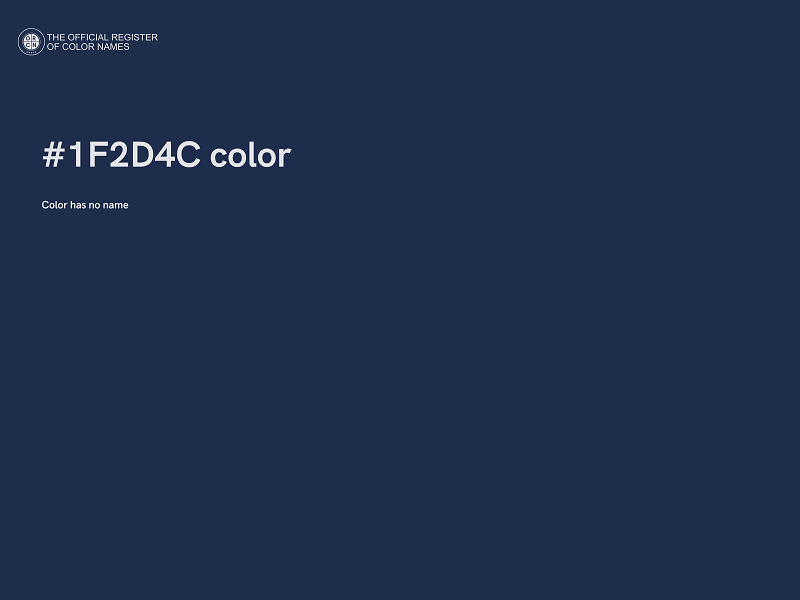 #1F2D4C color image