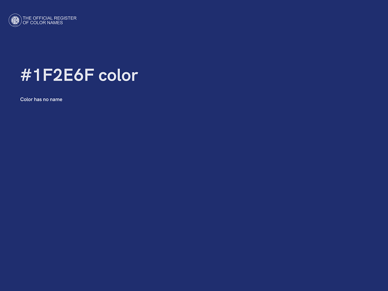 #1F2E6F color image