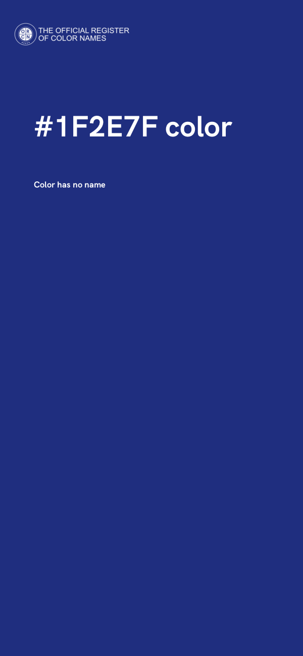 #1F2E7F color image