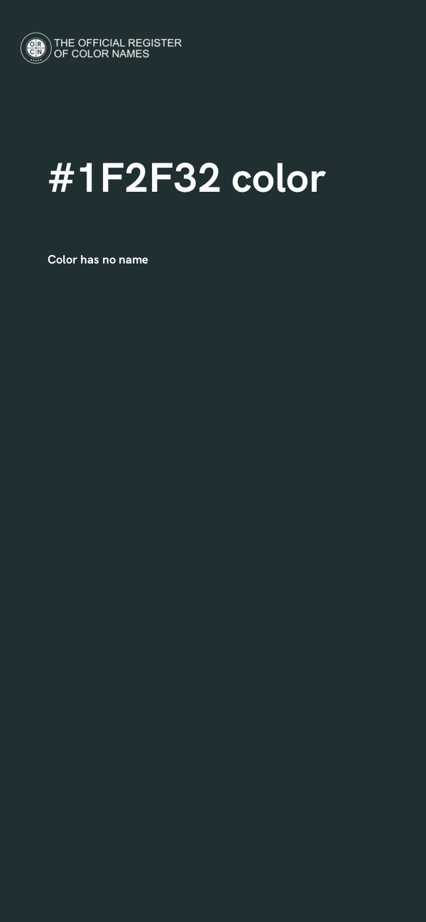 #1F2F32 color image