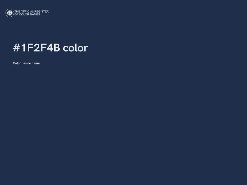 #1F2F4B color image