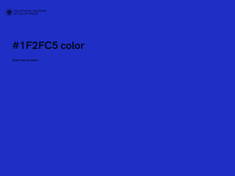 #1F2FC5 color image
