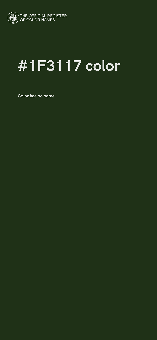 #1F3117 color image
