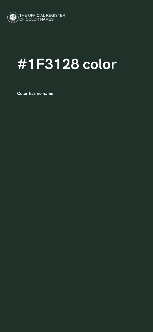 #1F3128 color image