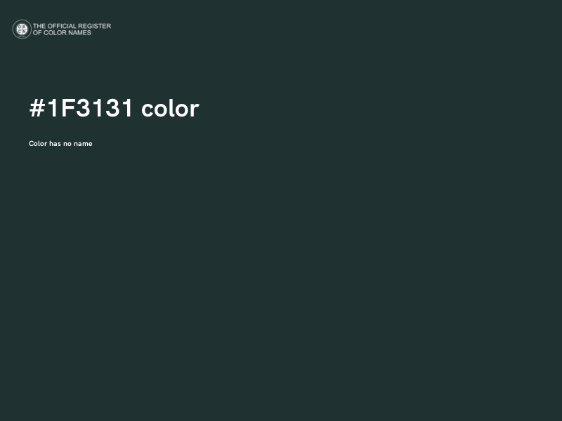 #1F3131 color image