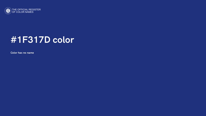 #1F317D color image