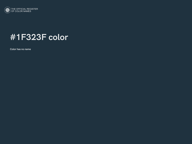 #1F323F color image