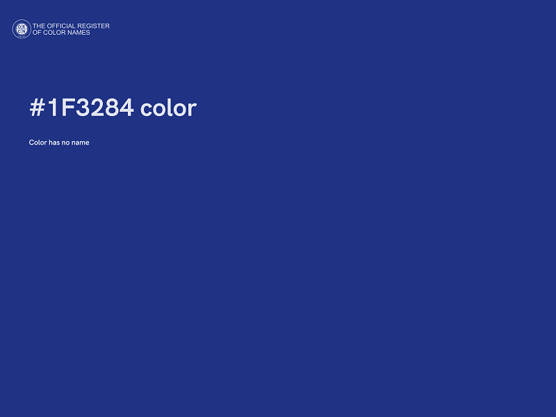 #1F3284 color image