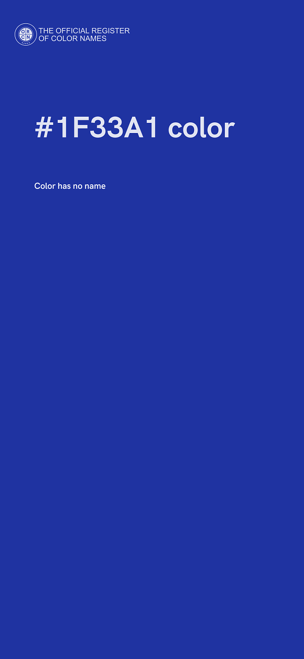 #1F33A1 color image