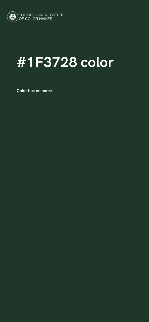#1F3728 color image